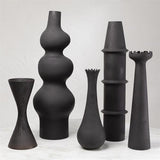 Panisse Vase-Black(مزهرية - أسود)