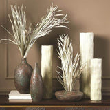 Paper Birch Vase-Sage-Medium(مزهرية ورق بتولا  - وسط)
