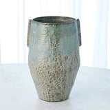 Pinch Pot Vase-Reactive Seafoam-Large