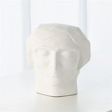 Plaster Faceted Bust-Male(تمثال نصفي - ذكر)