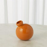 Pod Ball Vase-Orange-Small(مزهرية - برتقالي - صغير)