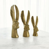 Rabbit-Small -Reactive Matte Gold finish(أرنب - ذهبي - صغير )