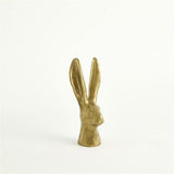 Rabbit-Small -Reactive Matte Gold finish(أرنب - ذهبي - صغير )