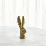 Rabbit-Small -Reactive Matte Gold finish(أرنب - ذهبي - صغير )