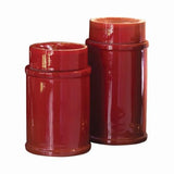 Red Zinger Jar-Small size decorative(جرة زينجرحمراء صغيرة)