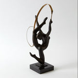 Ribbon Dancer sculpture(تمثال راقصة الباليه مع قاعدة )