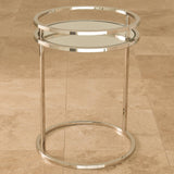 Ring Table-Nickel(طاولة الحلقات الدائرية من النيكل)
