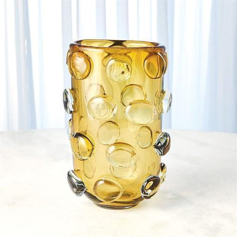 Rondelle Vase-Amber-Large(مزهرية - كبير)