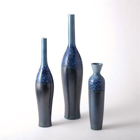 Sapphire Ombre Vase-Small(مزهرية سافاير أومبير - صغير)