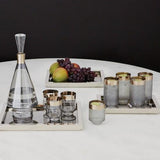 Set of 4 Twilight Drinking Glasses-Tall(مجموعة من أربعة أكواب - طويل)