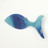 Set of 6 Wall Fish-Blue-Large(طقم ستة قطع سمك حائط - أزرق - كبير)