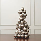 Sphere Sculpture-Nickel(منحوتة مجسمات كروية - نيكل )