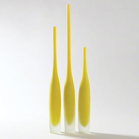 Spire Bottle-Citron-Large(زجاجة رفيعة  ذات عنق طويل - بلون الكباد-  حجم كبير)
