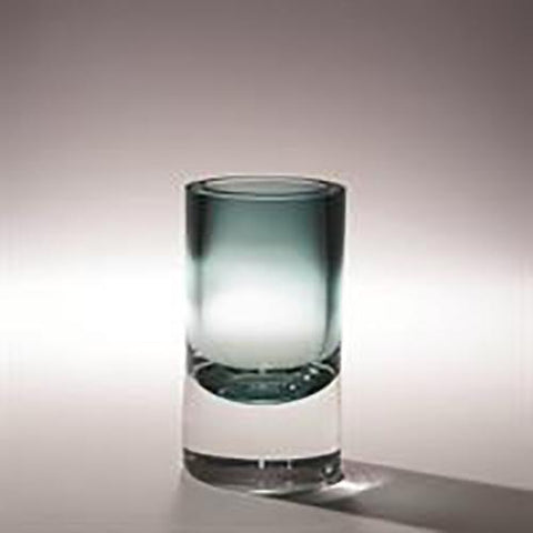 Thick Cylinder Vase-Azure-Mini(مزهرية أسطوانية سميكة - بلون فيروزي - صغير)