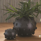 Thielo Vase-Matte Black-Large( مزهرية ثيلو باللون باللون الأسود الغير لامع -كبيرة)