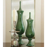 Tower Jar-Emerald-Large