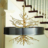 Buy Twig Pendant-Brass on Brass w/Bronze Shade Online at best prices in Riyadh