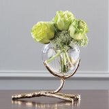 Twig Vase Holder-Brass(حامل زهرة من النحاس الأصفر)