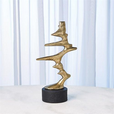 Wind Blown Sculpture-Brass-Small(منحوتة فى مهب الريح - نحاس - صغير)