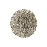 Wired Wall Disc-Nickel-Medium size wall décor(قرص سلكي حائطي - من النيكل - متوسط)
