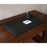 Woven Desk Blotter-Black