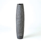 Horsetail Vase-Grey-Lg