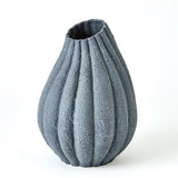 Glow Vase-Black-Lg