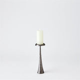 Beacon Candle Holder-Gunmetal-Sm