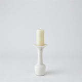 Calyx Candle Holder-White-Sm