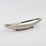 Boat Bowl-Nickel-Small(صحن على شكل قارب فضي صغير)