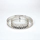 Double Arch Tray-Nickel-Lg