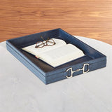 Stirrup Detail Tray-Blue Wash(صينية تفاصيل الركاب - غسيل أزرق)