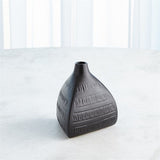 Glazed Vase-Matte Black-Sm