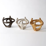 Circle of Family Sculpture-Gold Leaf